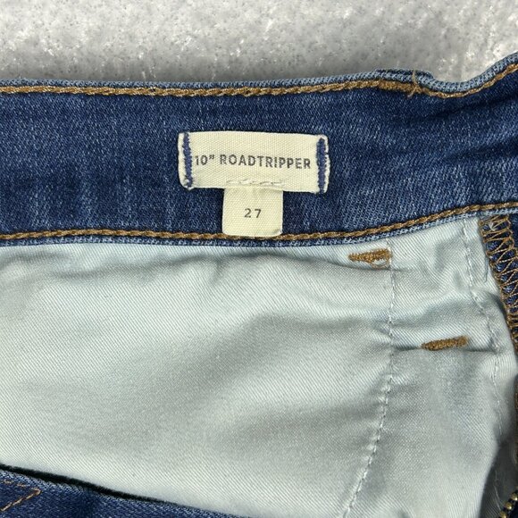 Madewell Jeans Womens 27 Roadtripper Skinny 10" High Rise Supersoft Blue Stretch - Picture 6 of 16